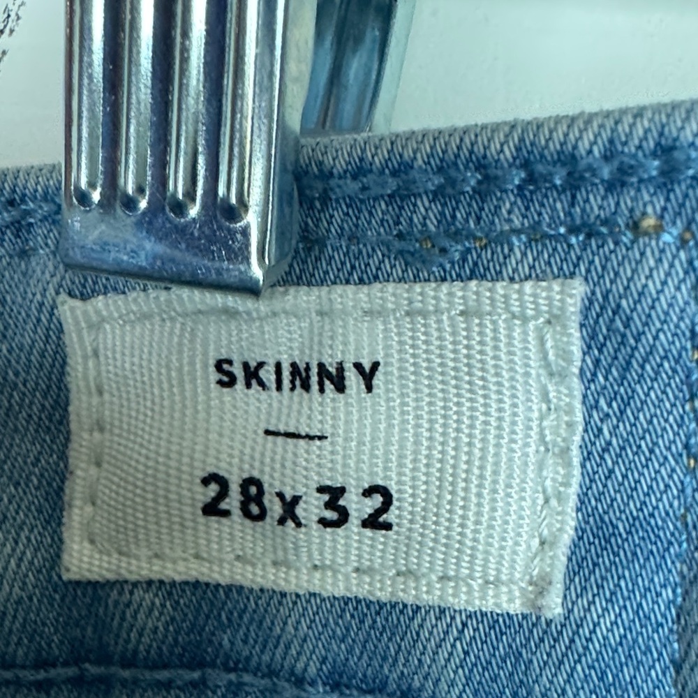 PacSun Light Blue Men’s Skinny Jeans - Picture 3 of 11